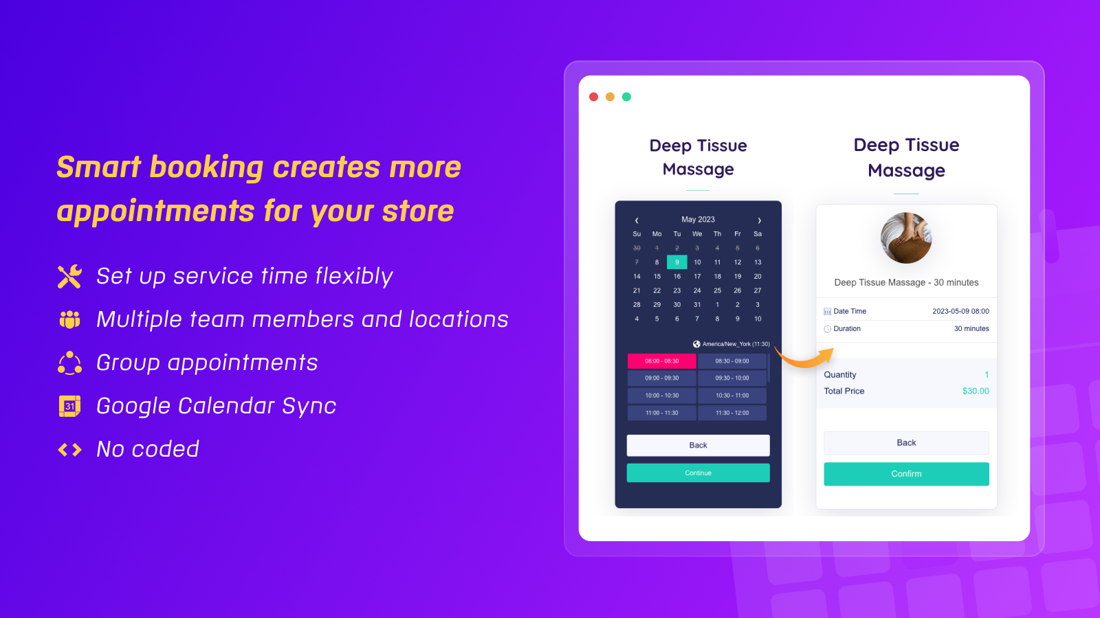 Tipo Appointment booking - Shopify booking app