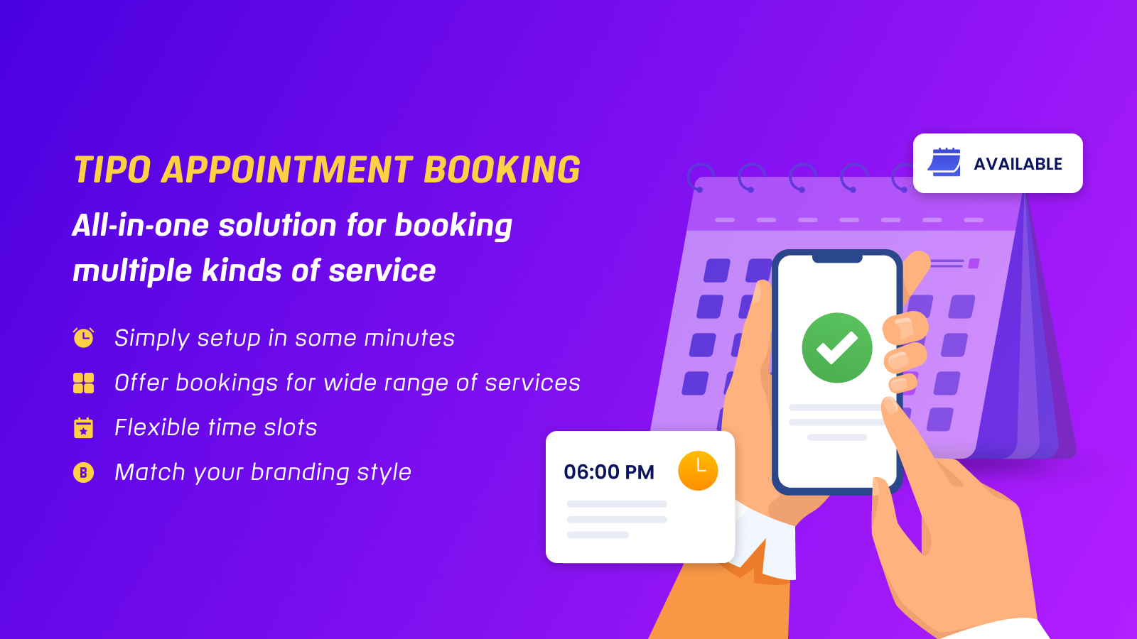 Tipo Appointment booking - Shopify booking app