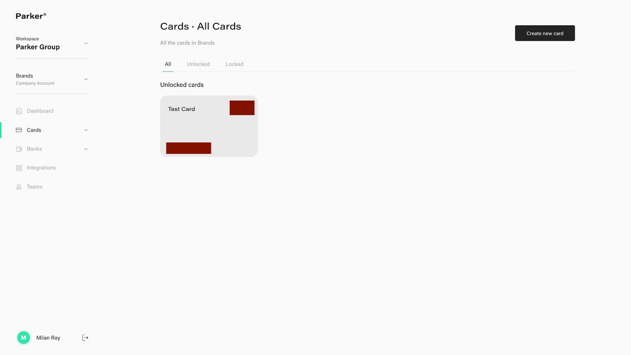 Sistema de tarjeta virtual para un mejor seguimiento de los gastos de la empresa