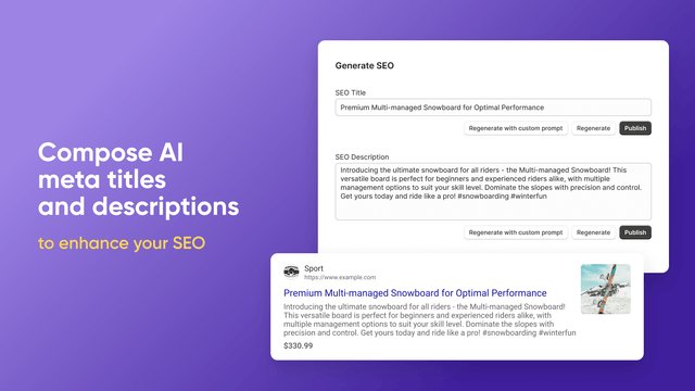 Create meta descriptions and meta titles with ChatGPT