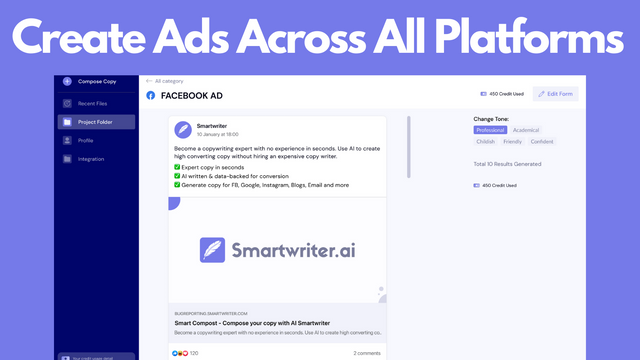 AI zal advertenties voor u maken op alle platforms