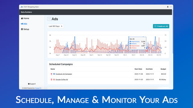 Plan, Beheer & Monitor Uw Advertenties