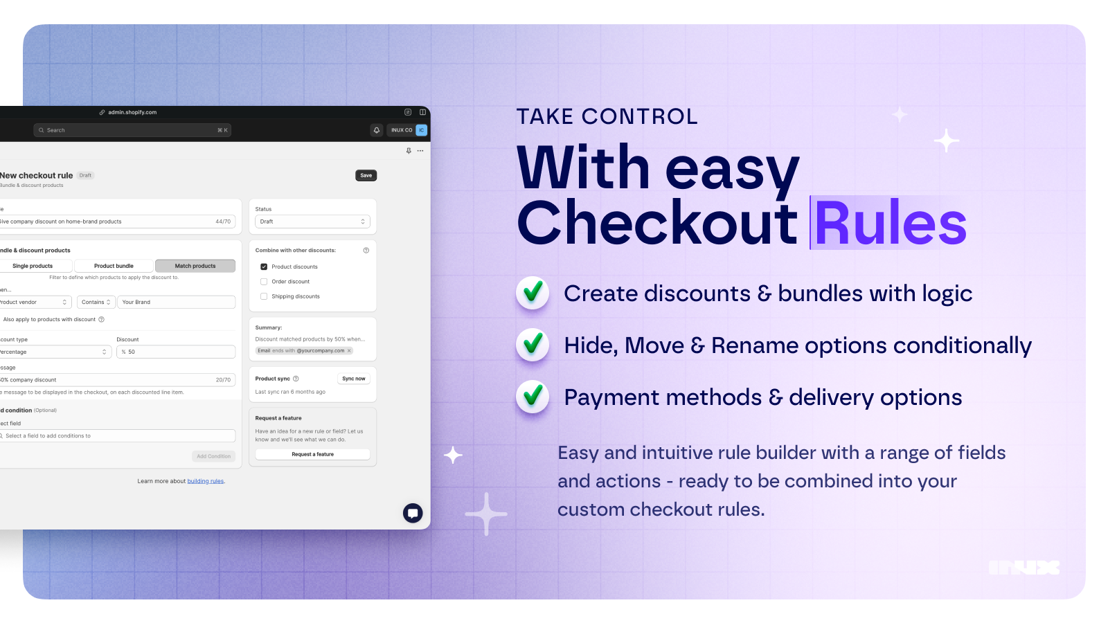 Criar Personalizações de Checkout