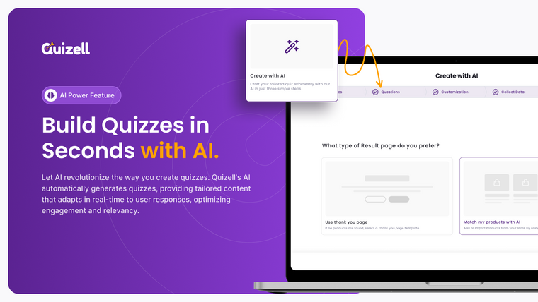 Quizell AI Quiz & Form Builder Screenshot