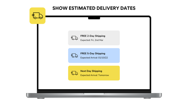 Date de livraison prévue