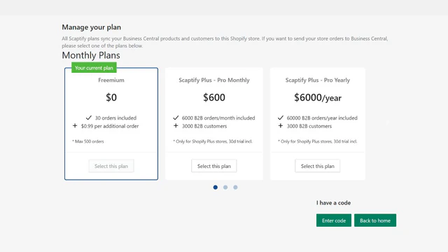 Plans Scaptify