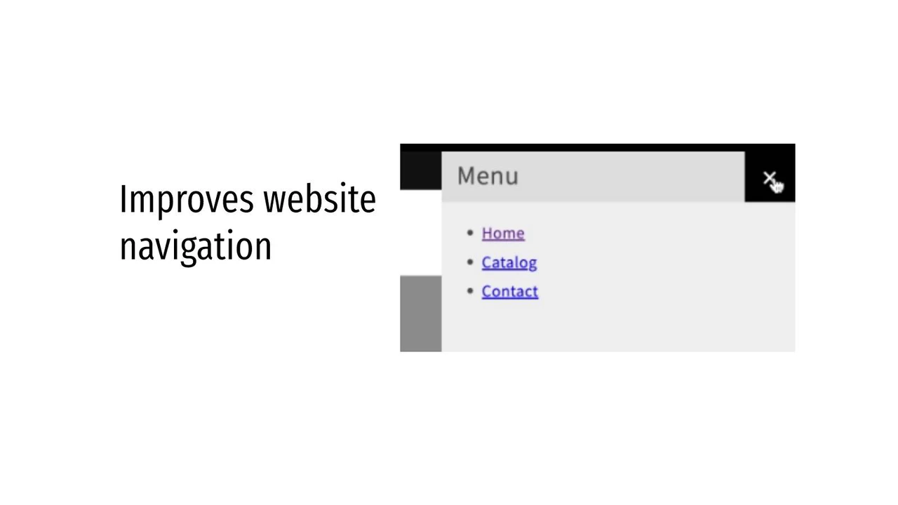 Mejora la navegación del sitio web