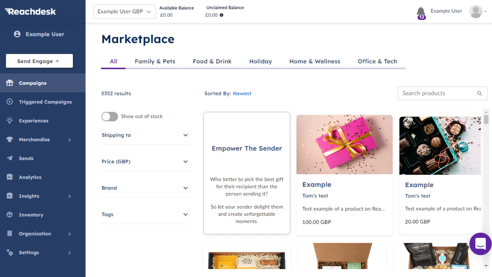 Integrieren Sie Ihren Store mit dem Reachdesk Marketplace