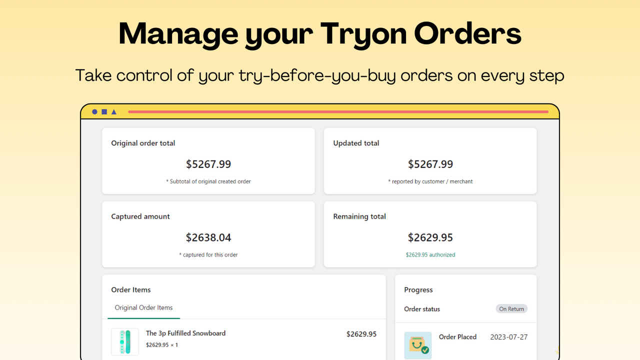 TryNow: Try Before You Buy - Try Before You Buy for Shopify Brands