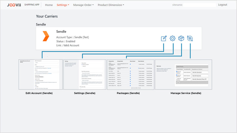 Sendle Shipping Screenshot