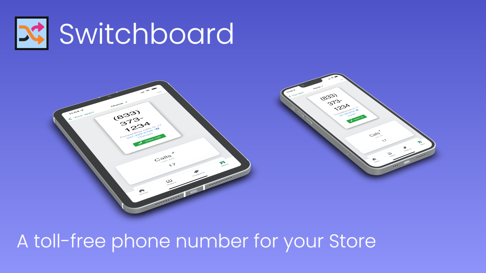 Toll-free phone number for your shopify store