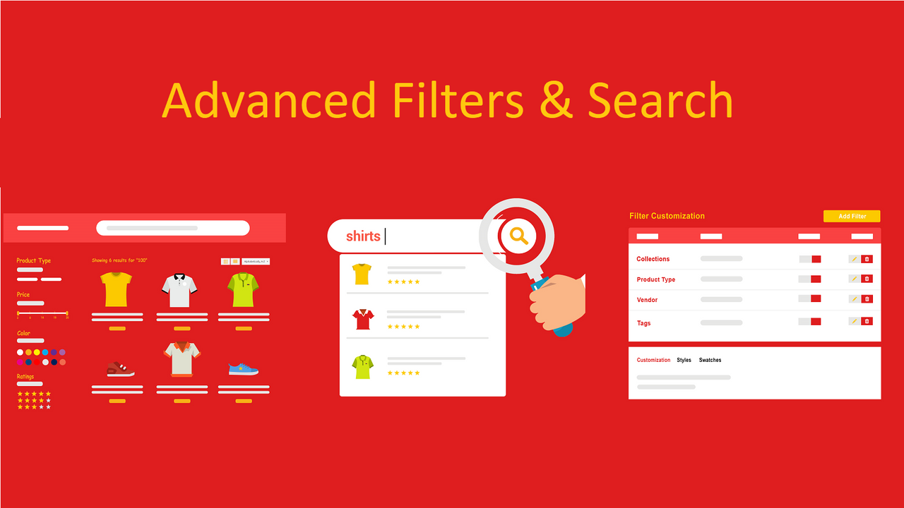 Advanced Filters and search