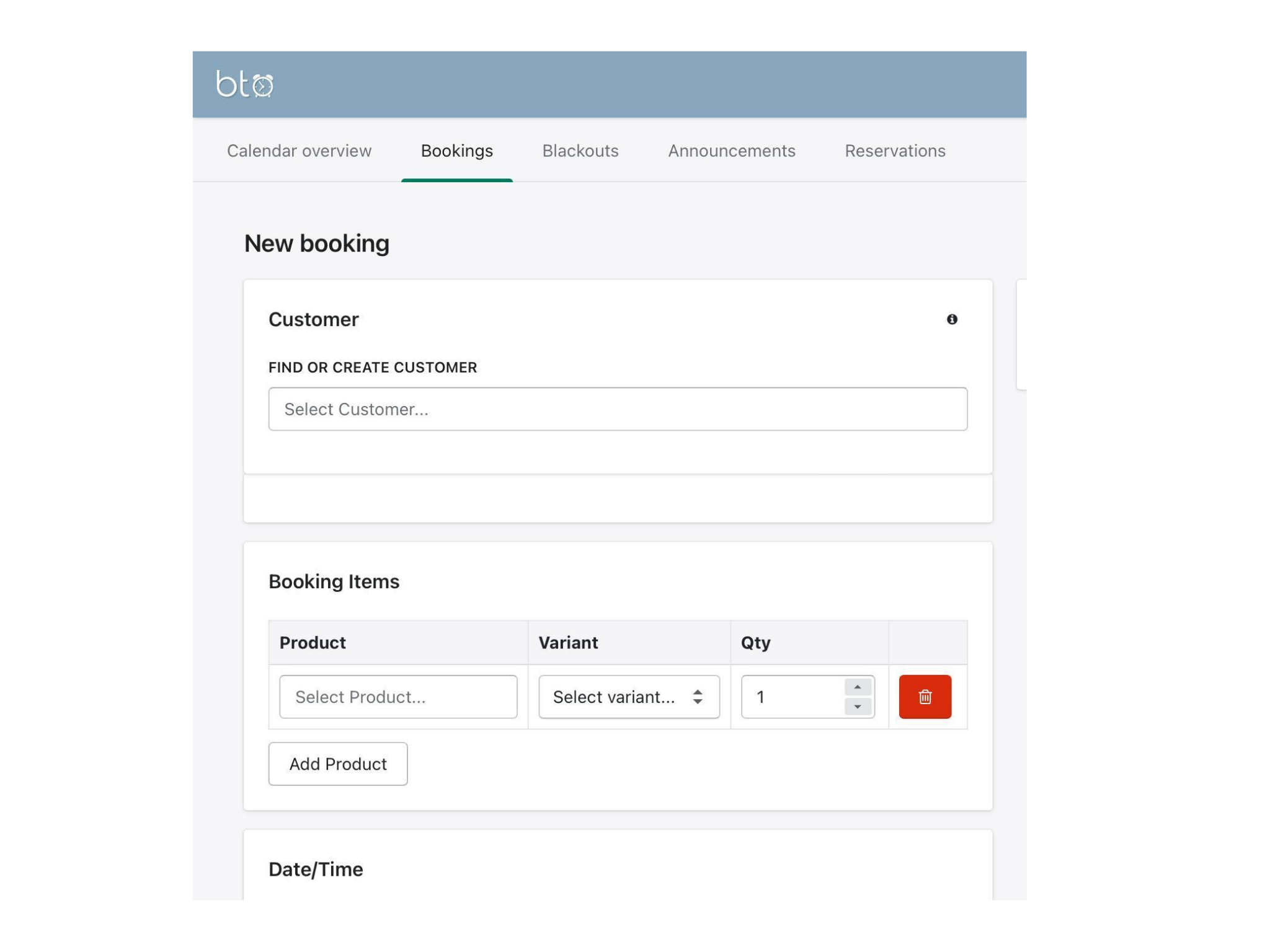 Appointment Booking App | BTA Screenshot