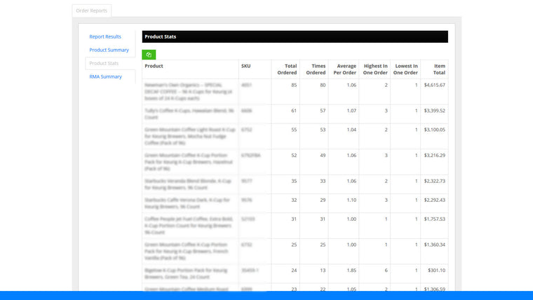 InfiPlex OMS Screenshot