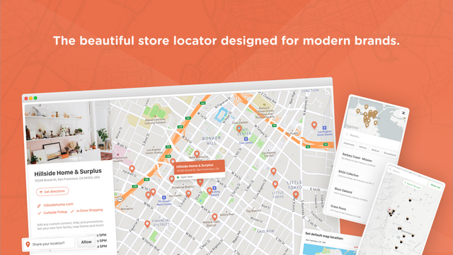 Modern Store Locator