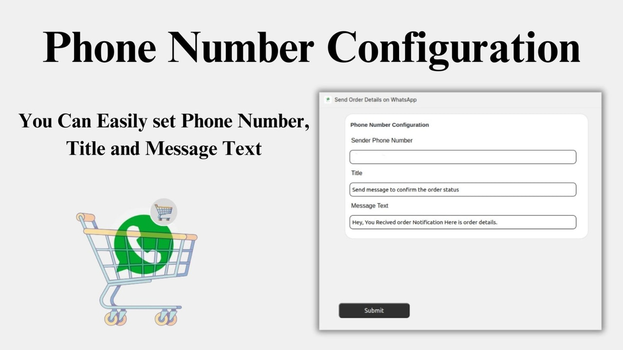 Imagem de Configuração de Número de Telefone