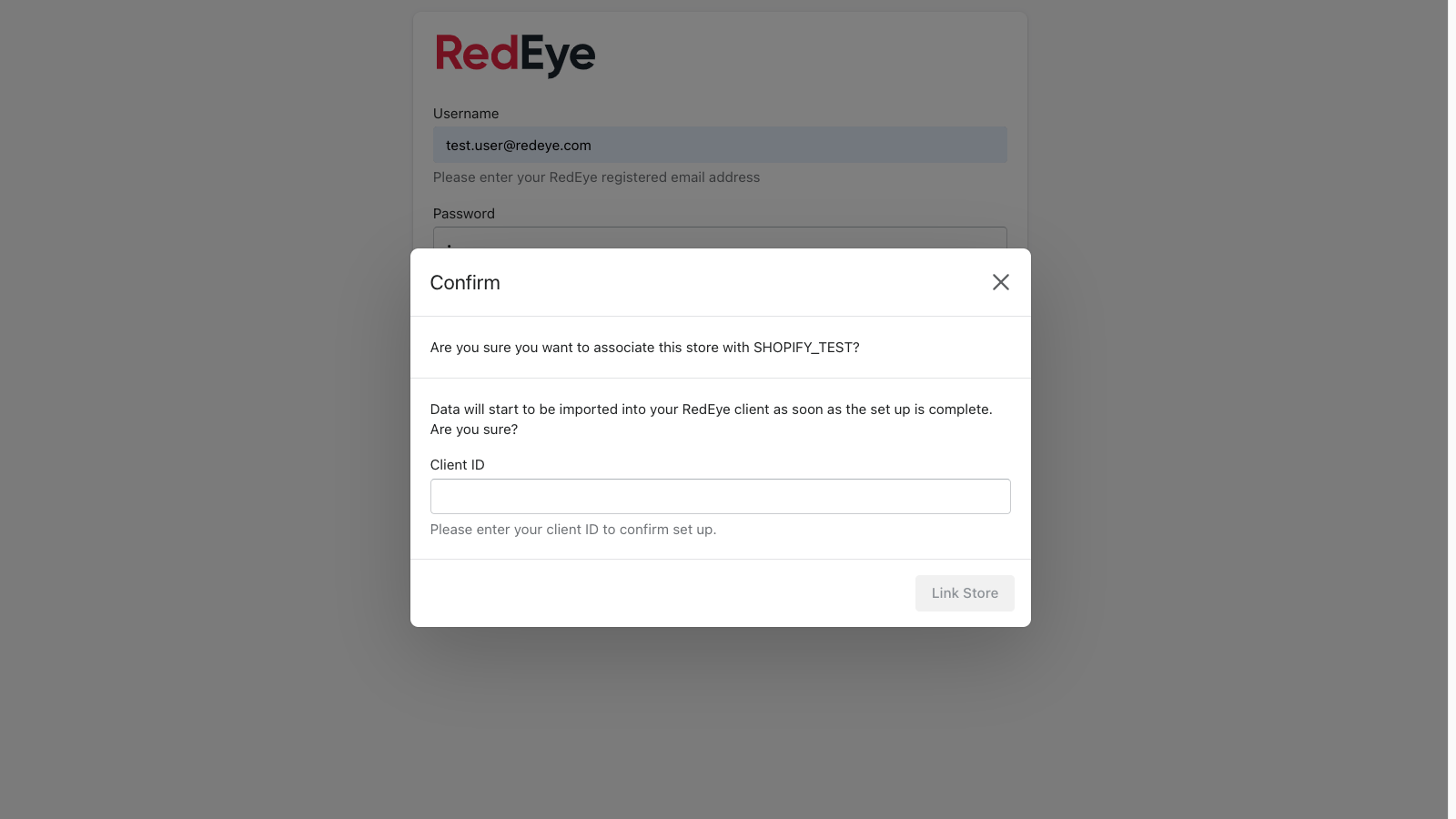 RedEye Screenshot