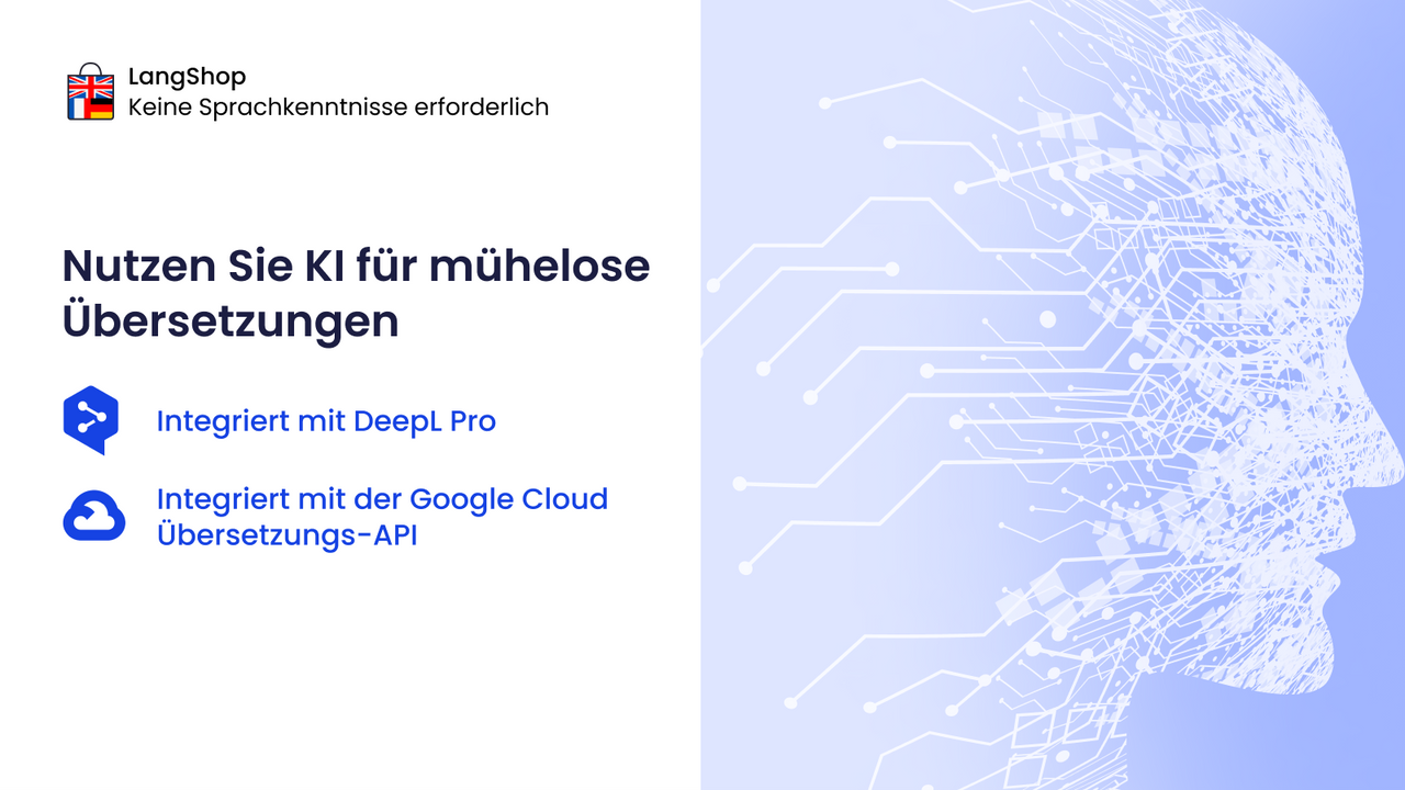 Language translate | Übersetzung: KI maschinelle, Google, DeepL