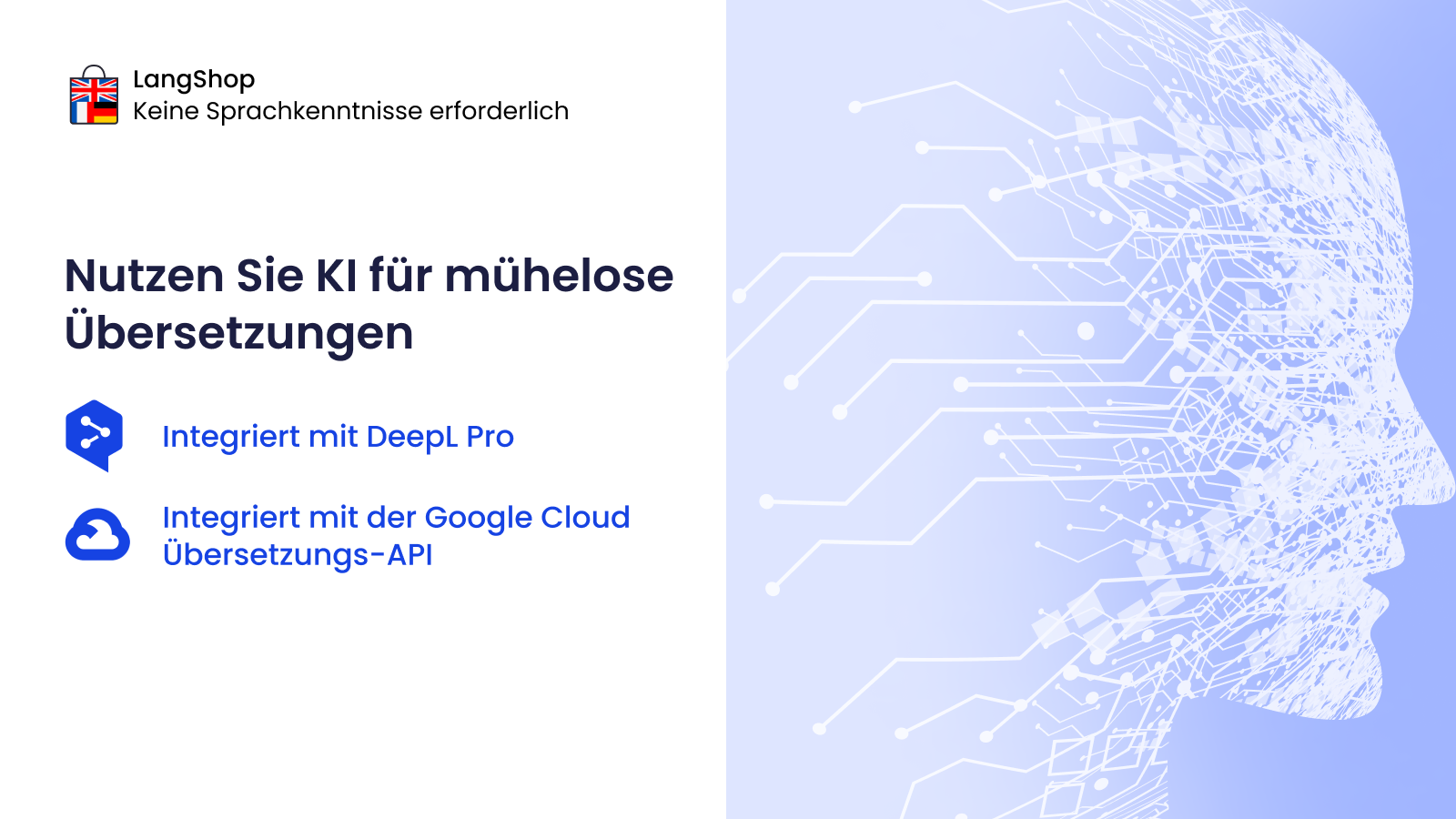 Language translate | Übersetzung: KI maschinelle, Google, DeepL