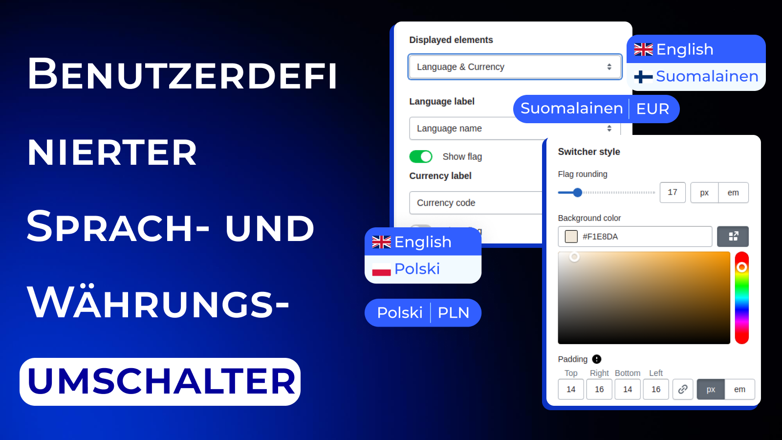 Sprache Währung Erkennung; Geolocation | Etranslate ubersetzer