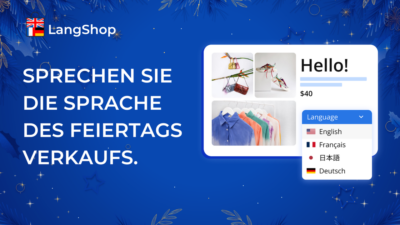 Shopify Übersetzungs-App | Übersetzen den Shop | Translate Store