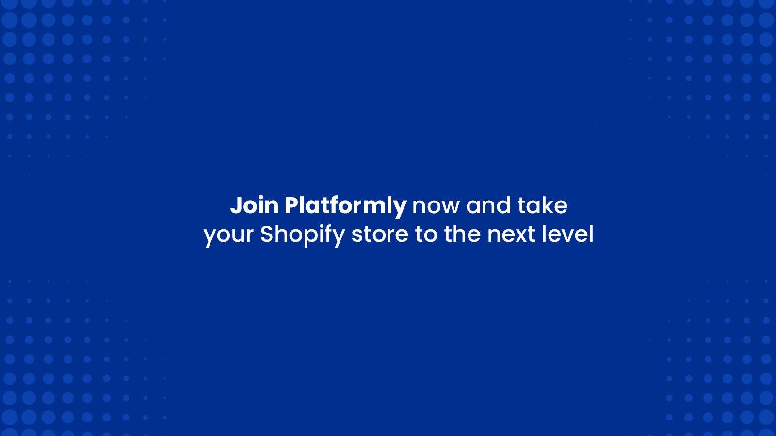 Rejoignez Platform.ly aujourd'hui