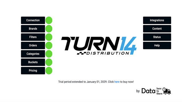 De Turn 14 Distribution App door Data Here-to-There