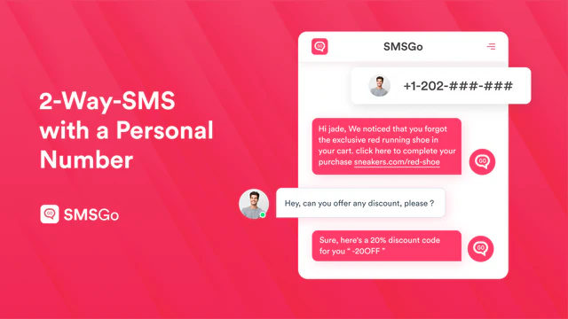 SMS 1:1 ou SMS bidirecional para vender mais