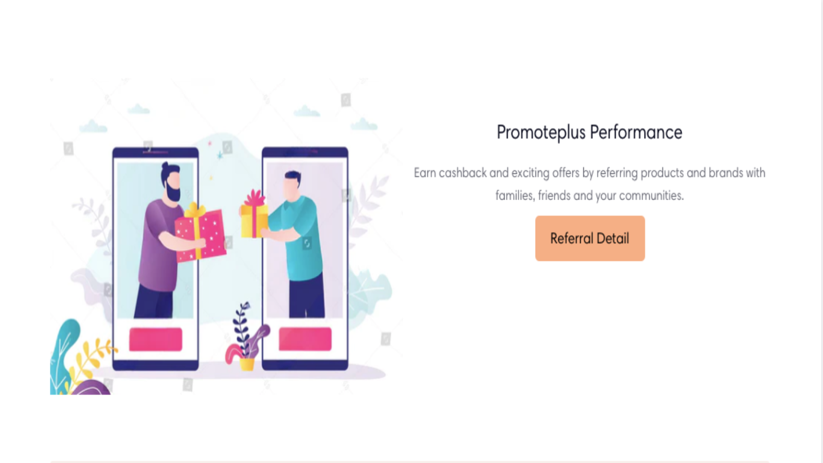 Promoteplus ‑ Referral App Screenshot