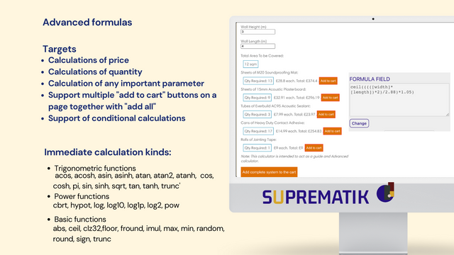 Geavanceerde formules