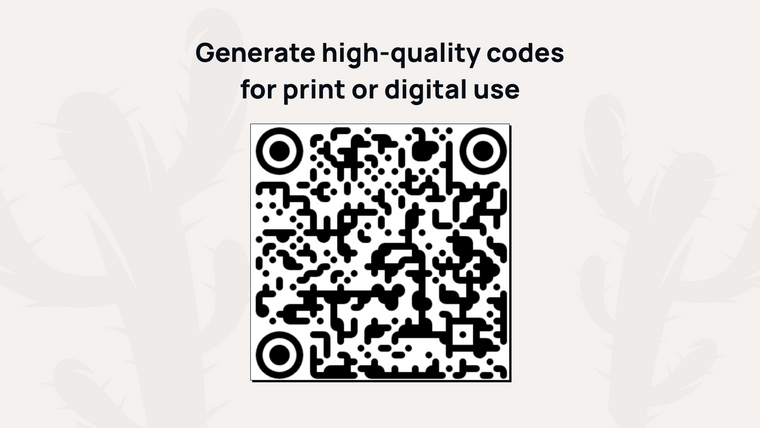 K: QR Codes Generator Screenshot