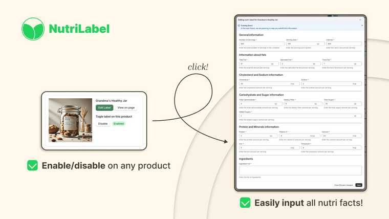 Nutri Label: Facts & Scores Screenshot