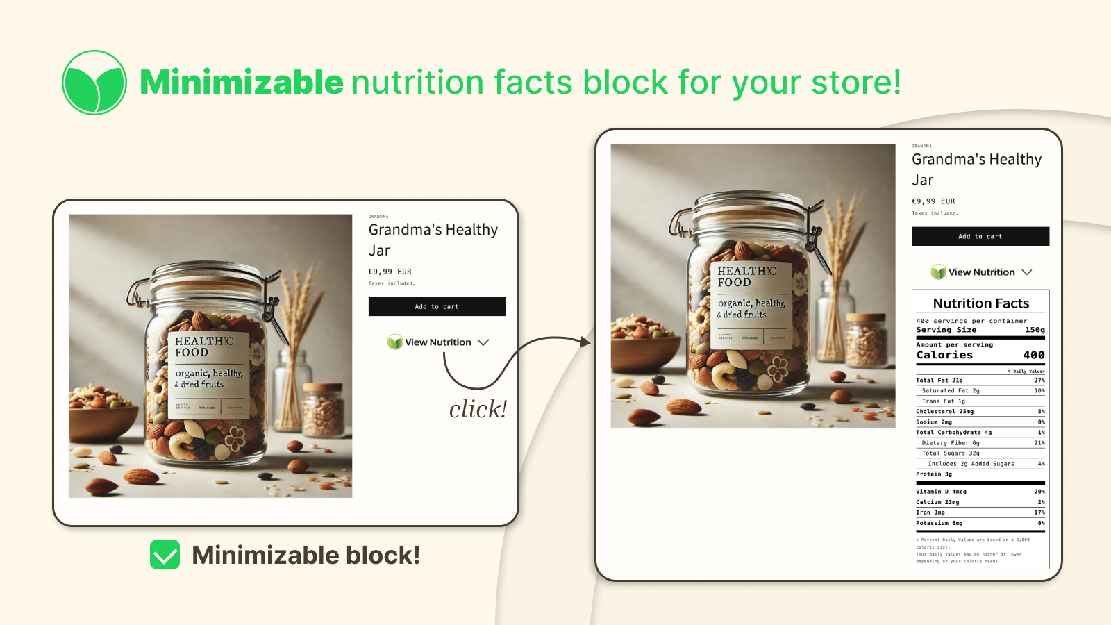 Nutri Label: Facts & Scores Screenshot