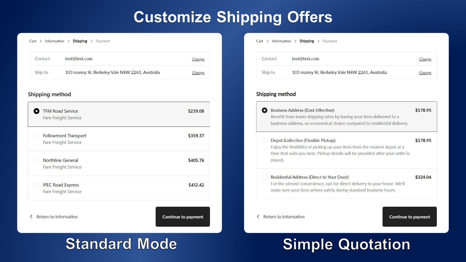 Fare Freight: Dimensions +more Screenshot