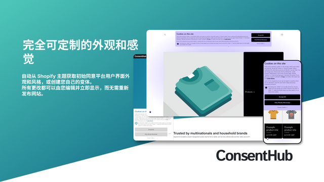 Automatically get the initial consent platform user interface lo