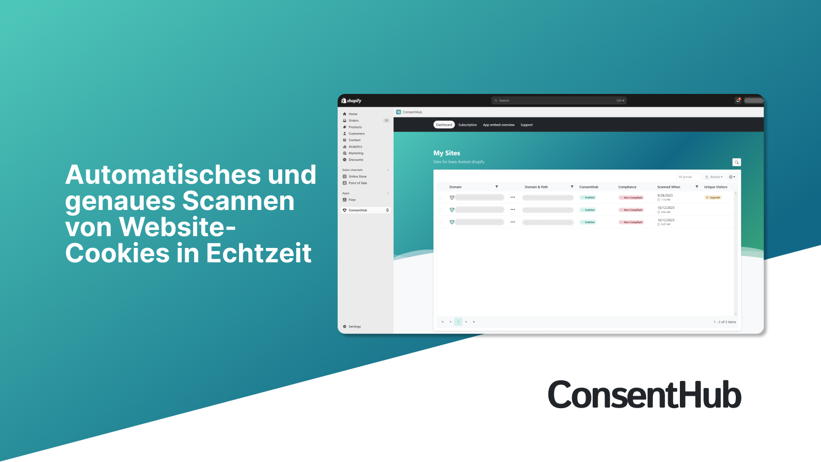 Genaues Scannen von Website-Cookies in Echtzeit