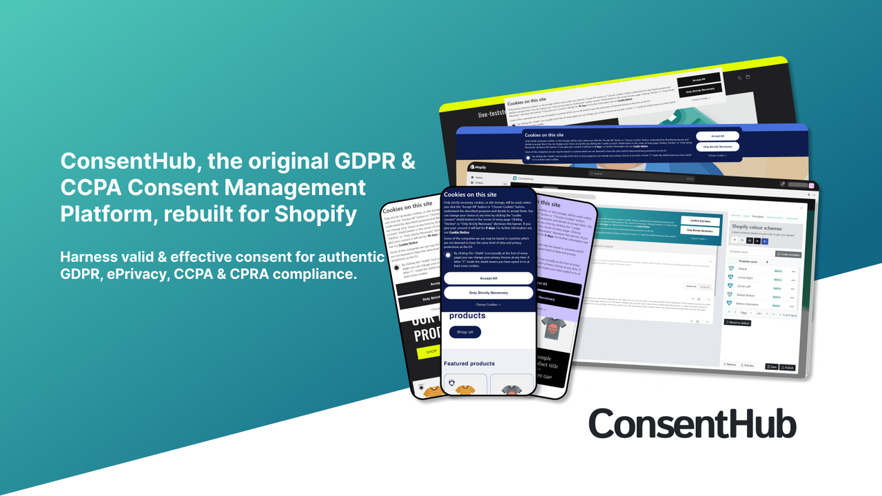 Effective consent for GDPR, ePrivacy, CCPA & CPRA compliance.