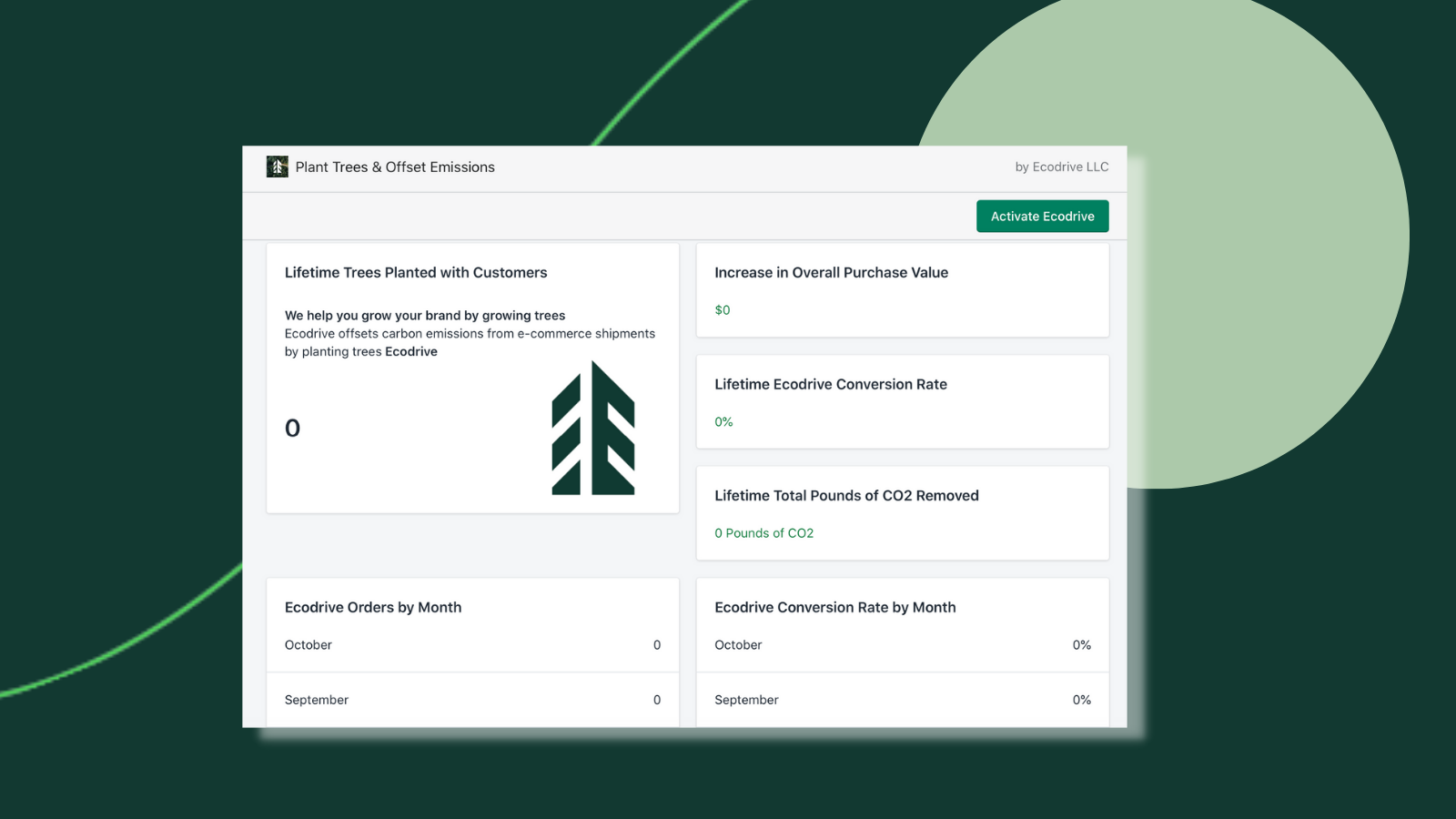 Ecodrive: Plant Verified Trees Screenshot