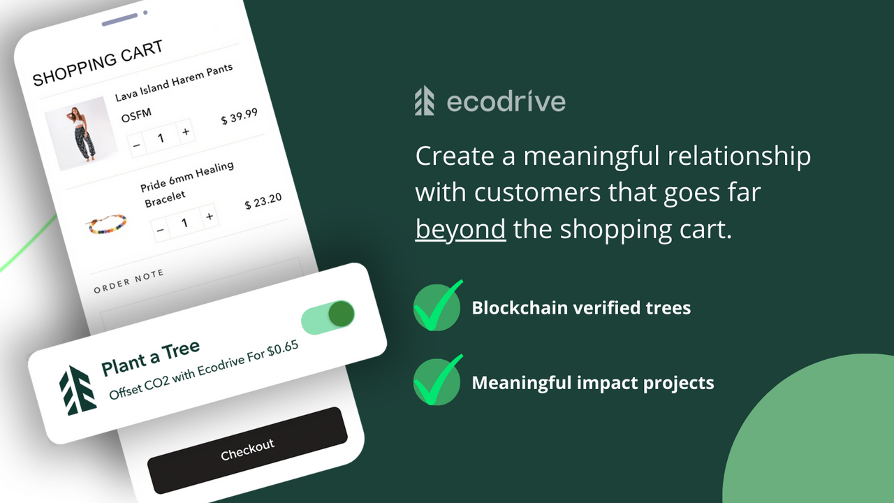 crie uma experiência de compra significativa e sustentável