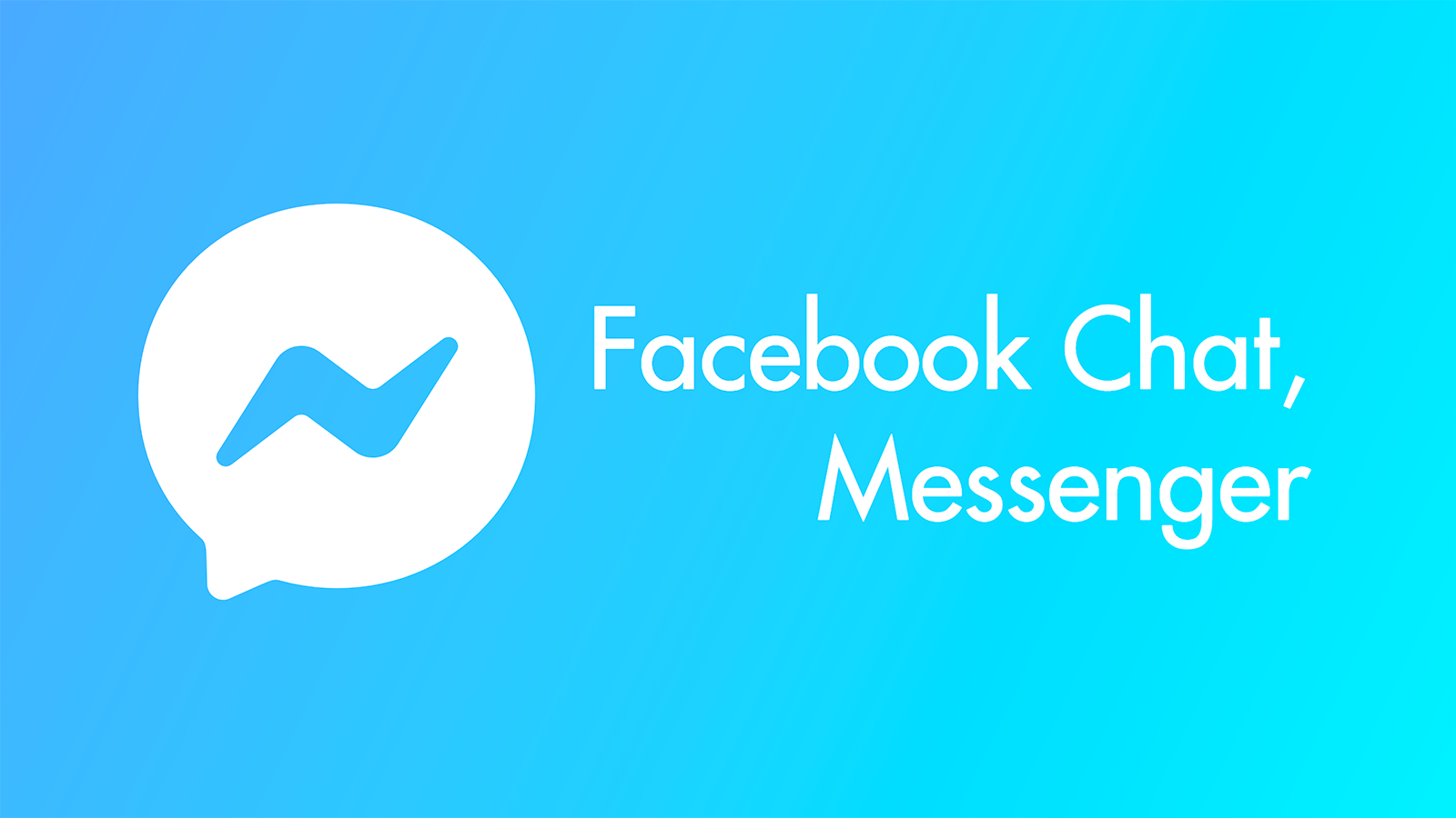 RT Facebook Messenger Chat Chat with your shoppers via Facebook