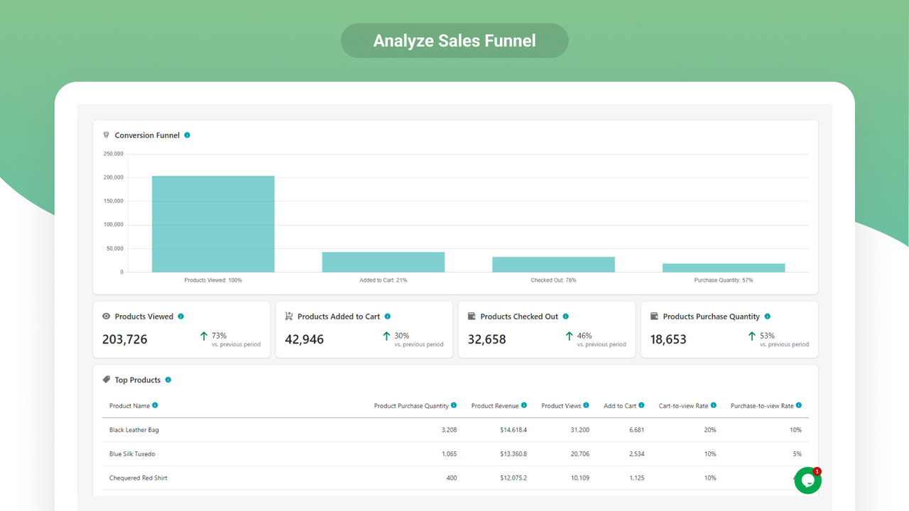 Analyze Sales Funnel 