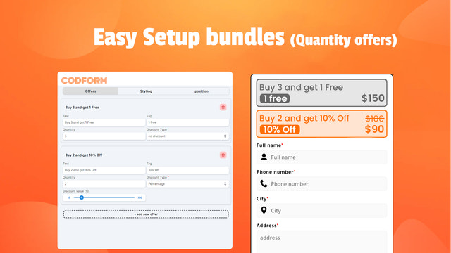 Bundles Editor und Beispiel in CodForm 