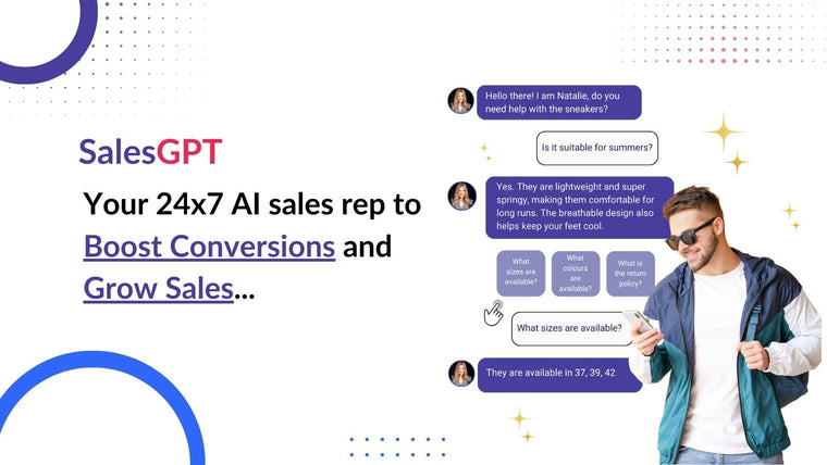 SalesGPT: AI eCommerce Chatbot Screenshot