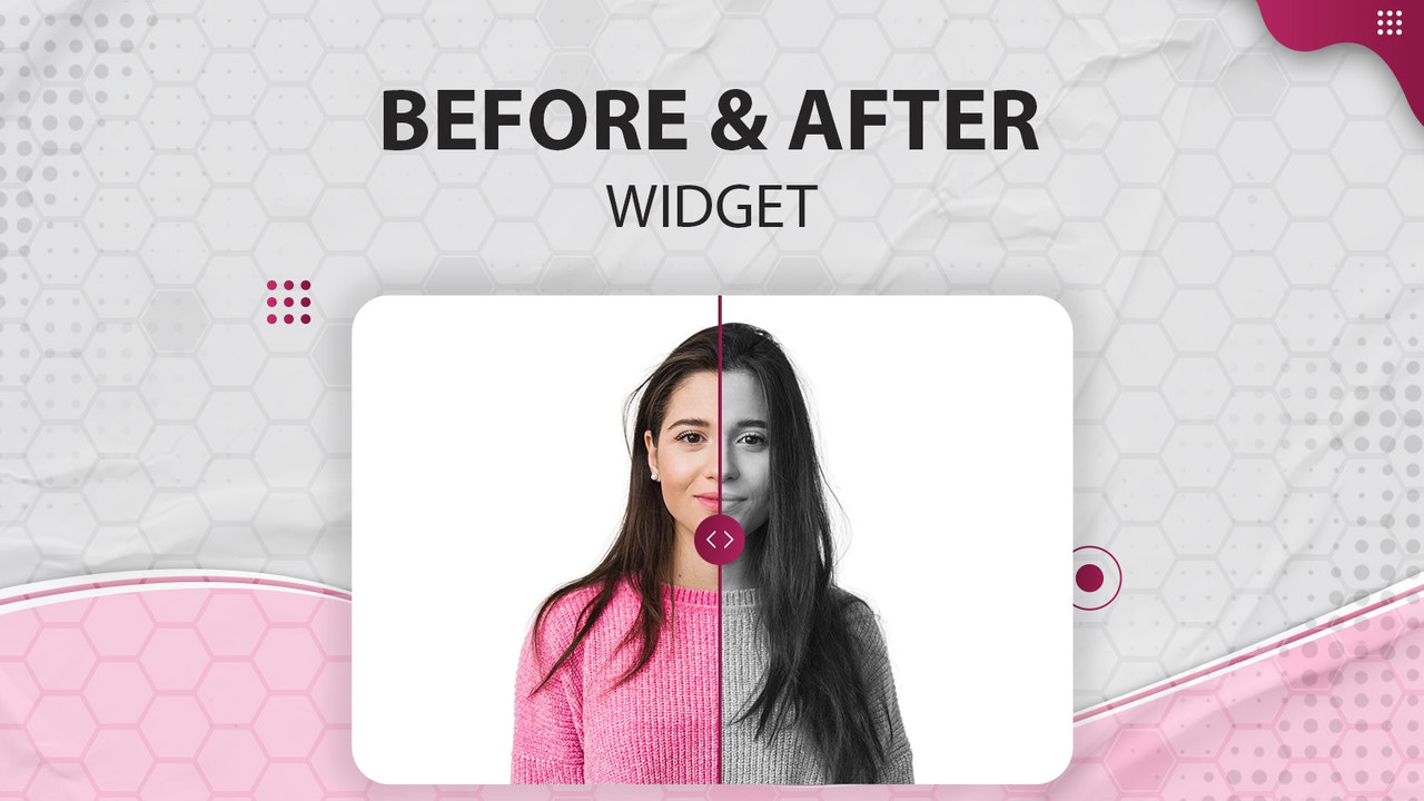 Banner do Widget Antes - Depois