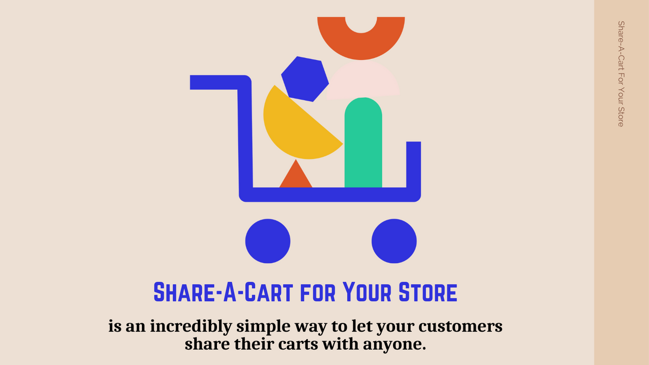 Bannière de Share-A-Cart for Your Store