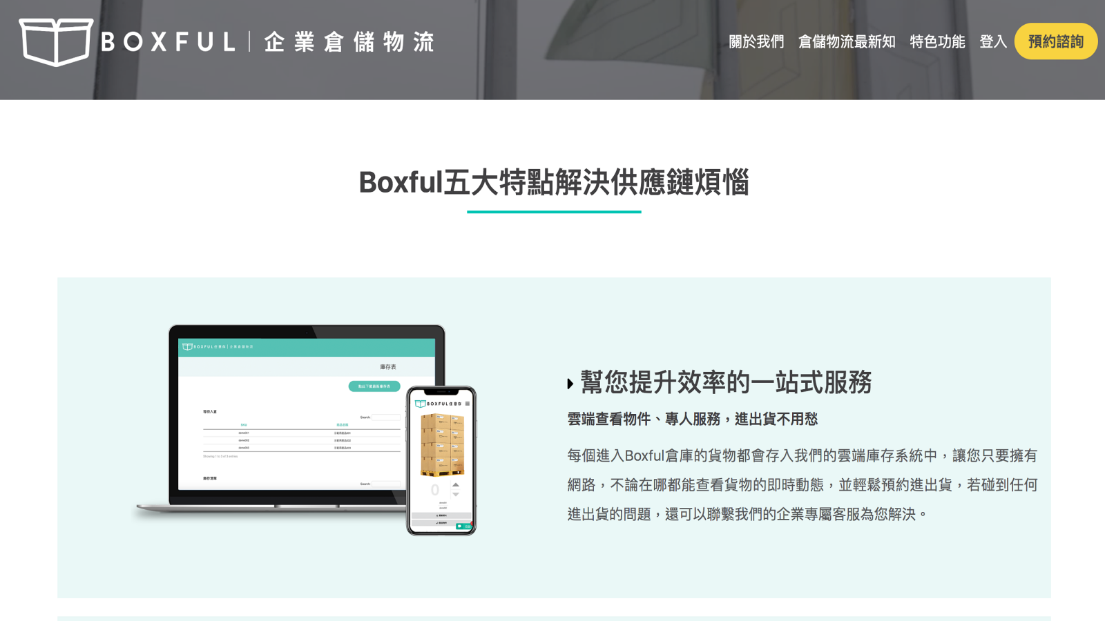 BOXFUL電商物流 ‑ 出貨小幫手 (Taiwan) Screenshot