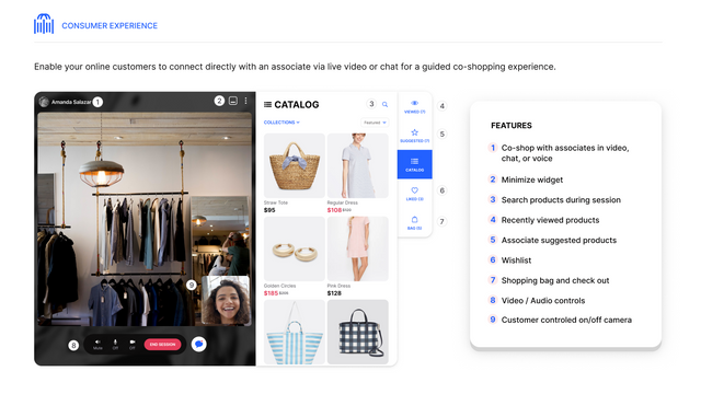 Feature-Rich Chat & Video Co-Shopping Adds Personalized Touch