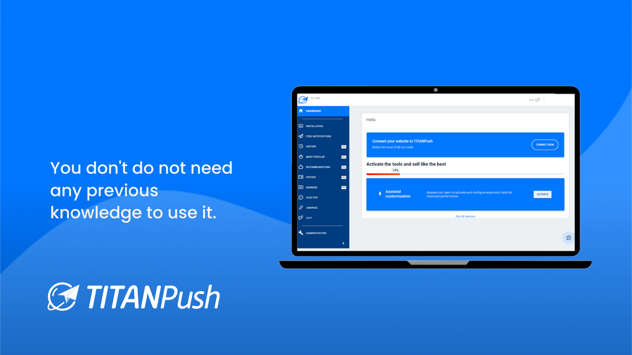 All-in-One: Simplify your ecommerce with TITANPush.