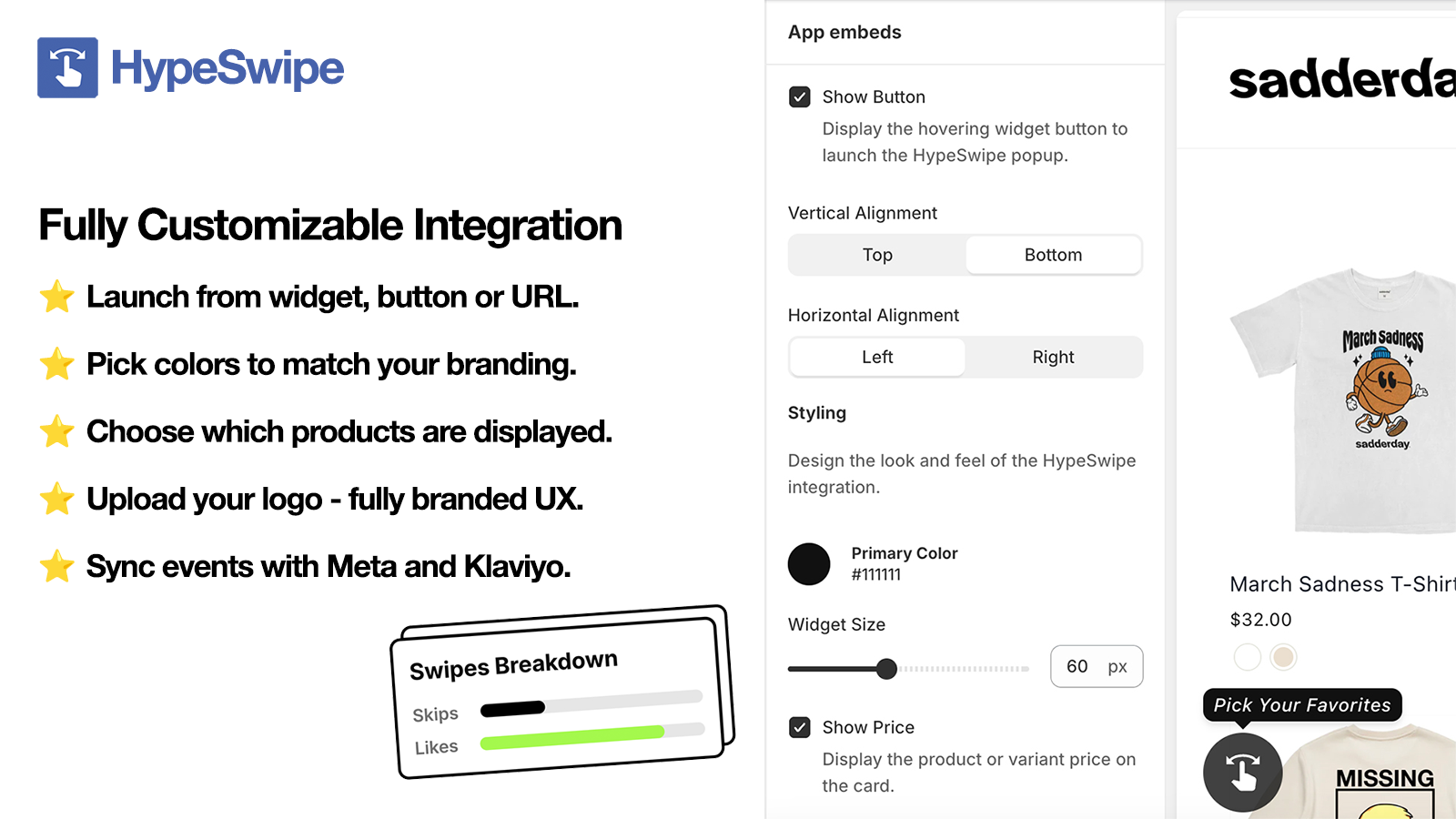 Fully Customizable Integration