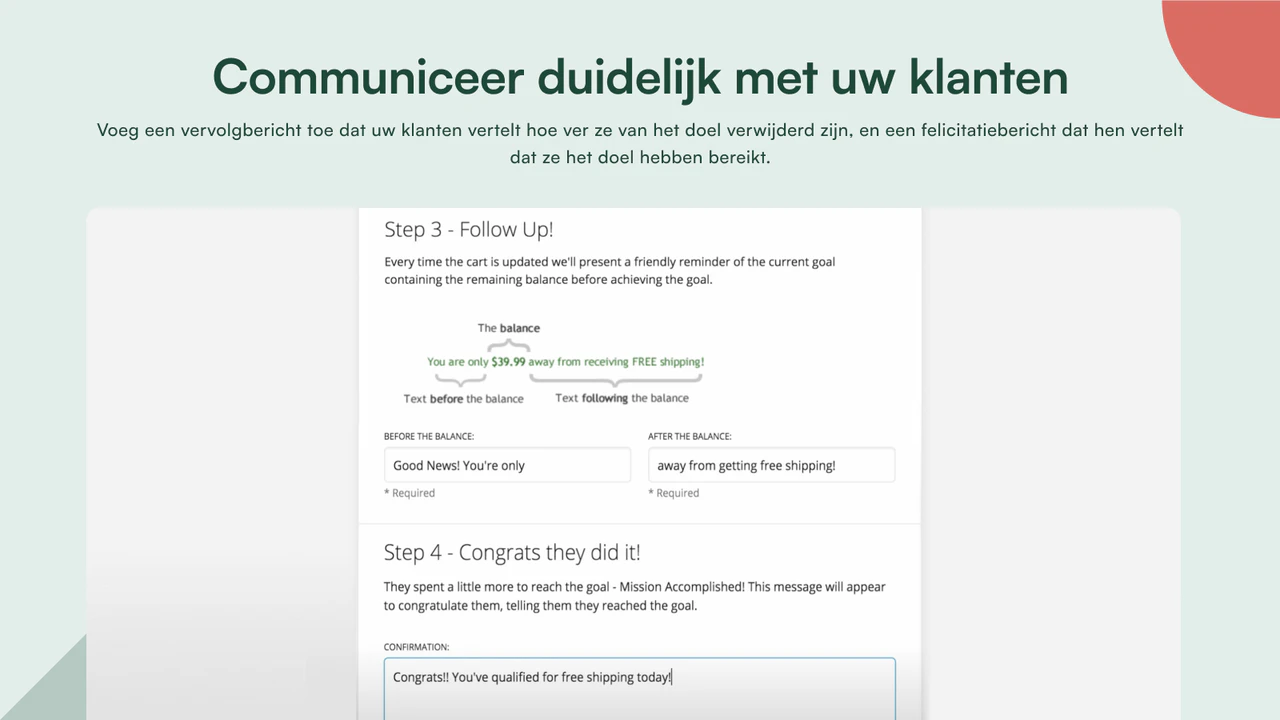 Communiceer duidelijk